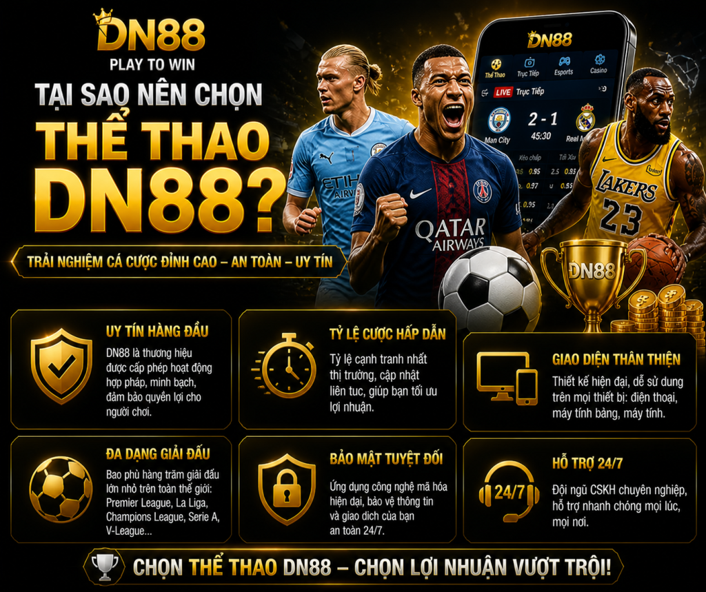Tại Sao Nên Chọn Thể Thao Dn88?