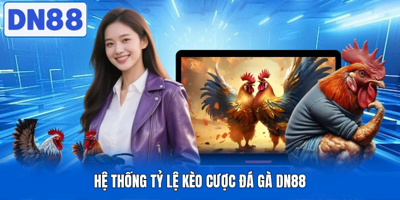 Hệ thống tỷ lệ kèo cược đá gà DN88